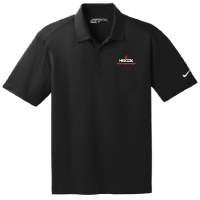 EHSX-637167BLK - Mens Nike  Vertical Mesh Polo Black